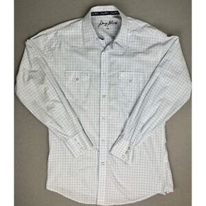 Men's George Straight Western Button Dress Shirt with Pearl Buttons Size XL